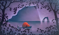 Soon Home by Mackenzie Thorpe - Original Drawing, Paper on Board sized 44x26 inches. Available from Whitewall Galleries