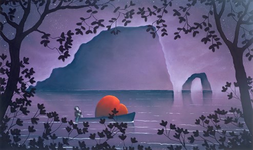 Soon Home by Mackenzie Thorpe - Original Drawing, Paper on Board